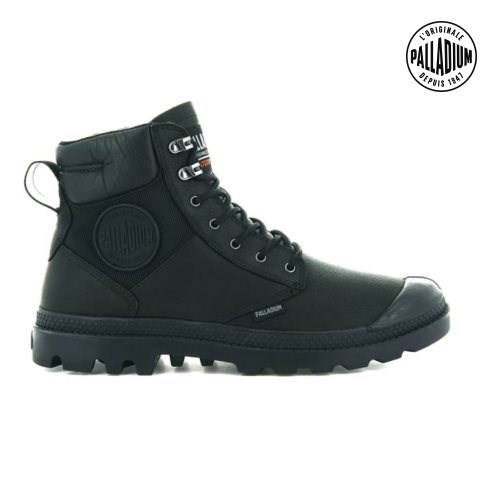 Pánské Boty Palladium Pampa Shield WP+ LTH Černé | CZ ZTP-57F